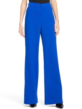 Alice + Olivia Bo Pull‑Up Pant In Colbalt Blue